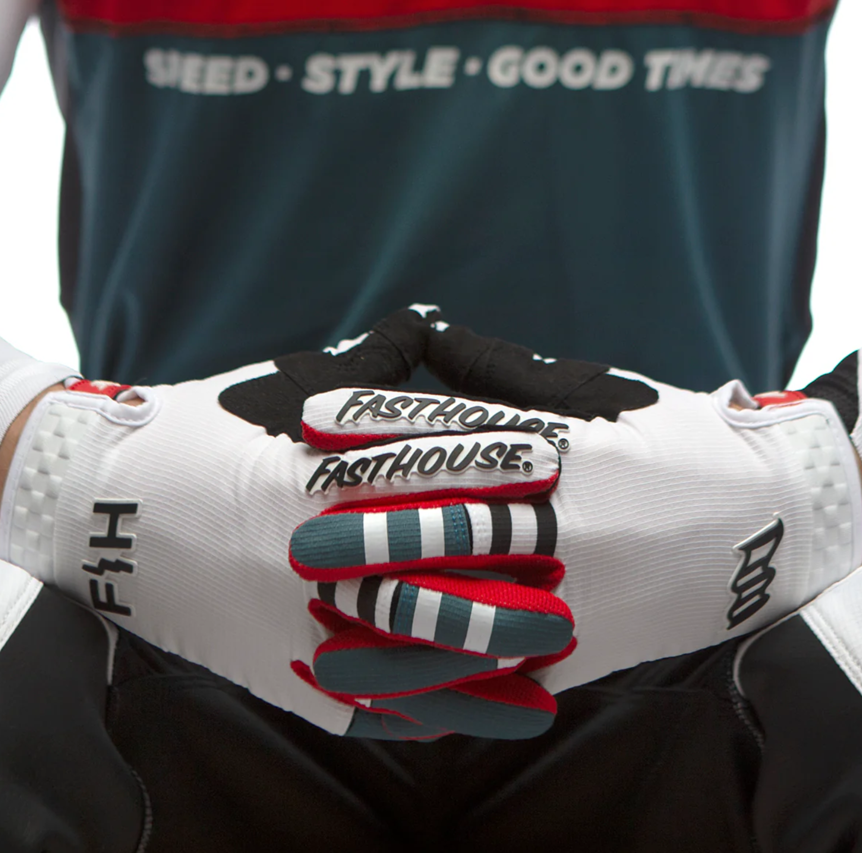 Elrod Astre Youth Glove - WhiteSlate